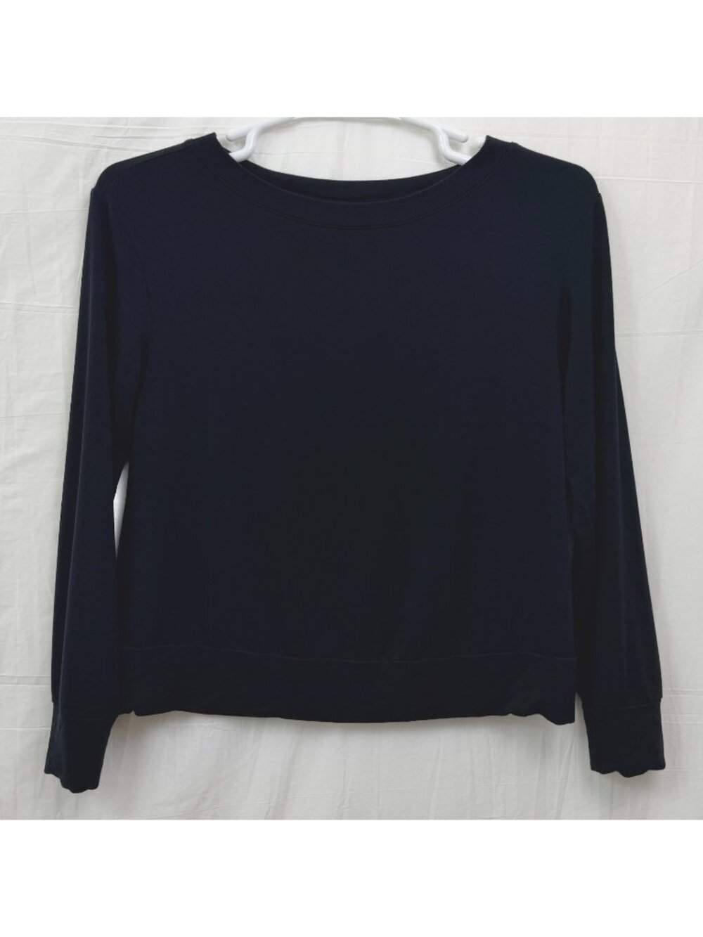 Soma Loungewear Long Sleeve Pullover Top Women S Black